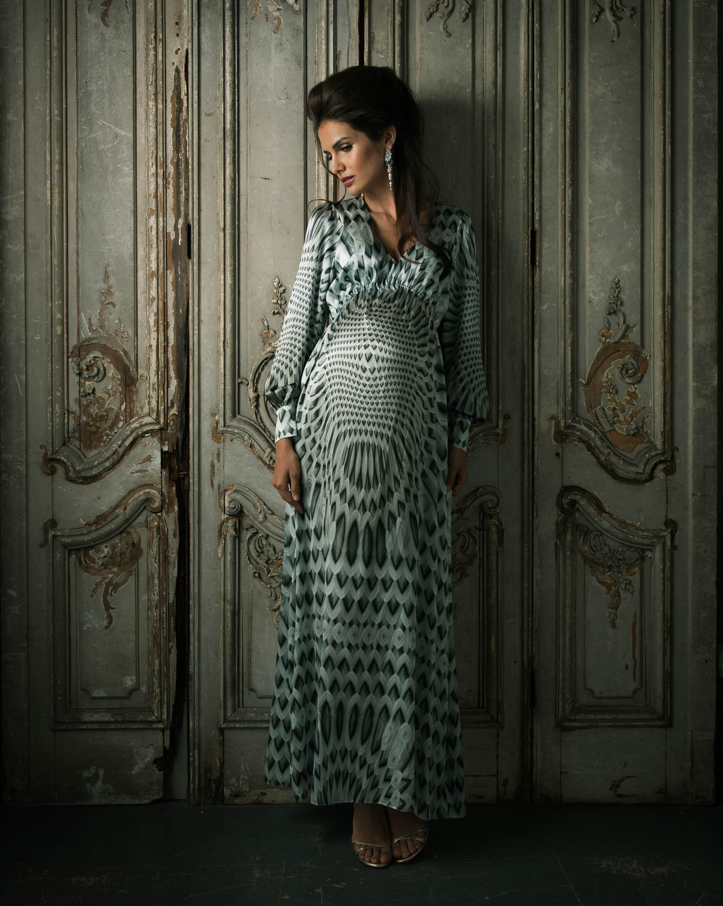 photo of pregnant model