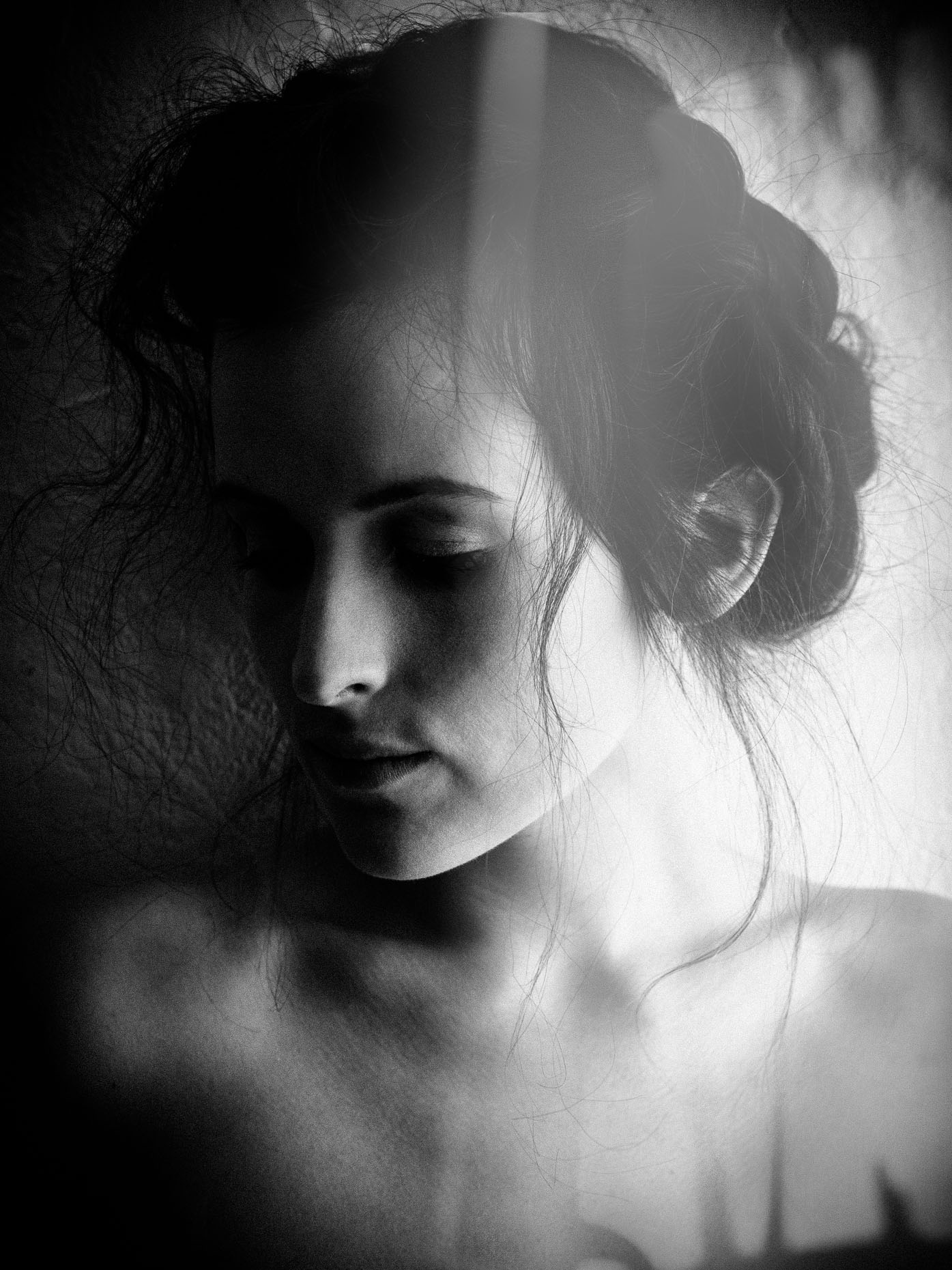 black-and-white-photograph-model-moody